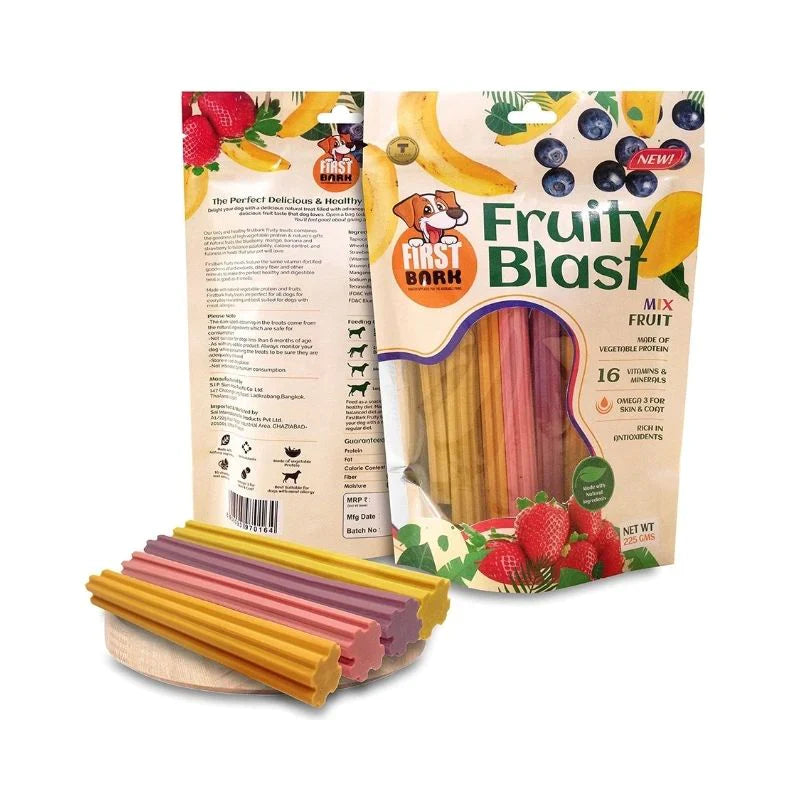 First Bark Dog Treats - Fruity Blast - Mix Fruit