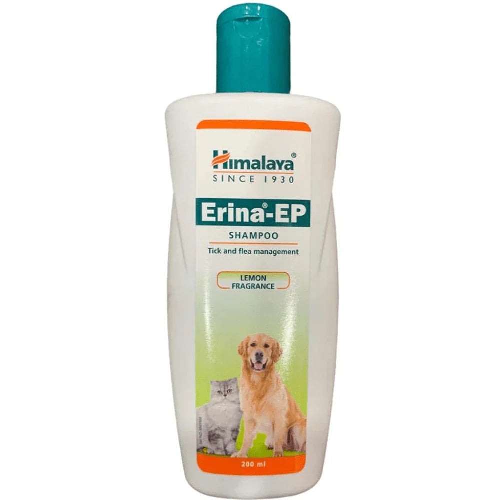 Himalaya Erina EP Shampoo for Dogs & Cats - Lemon Fragrance