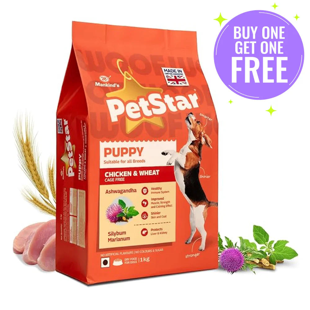 Mankind PetStar Puppy Food-Chicken and Wheat
