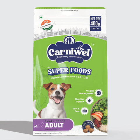 Carniwel with Veg Superfoods, Dry Dog Food for Small Dog, Adult