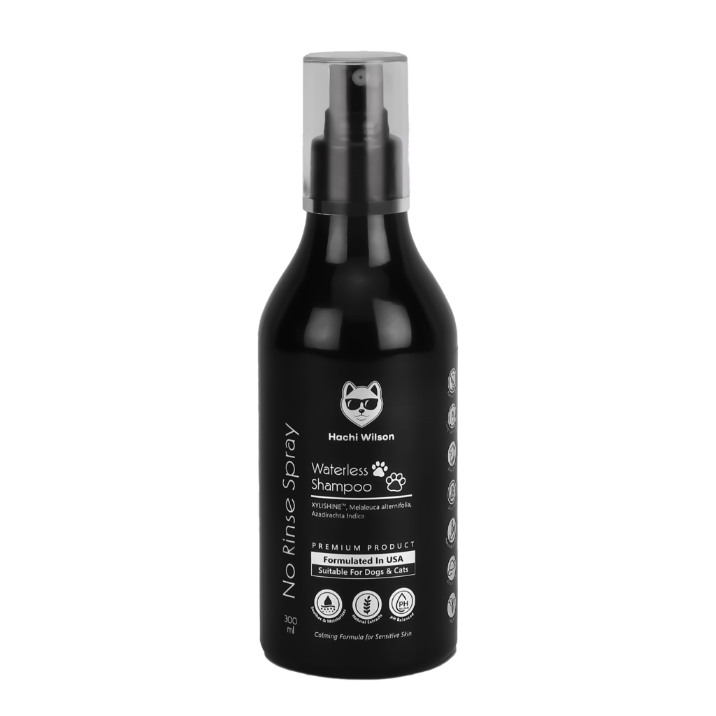 Hachi Wilson Waterless Dog Shampoo & Cat Shampoo – Anti-Fungal & Anti-Dandruff Formula