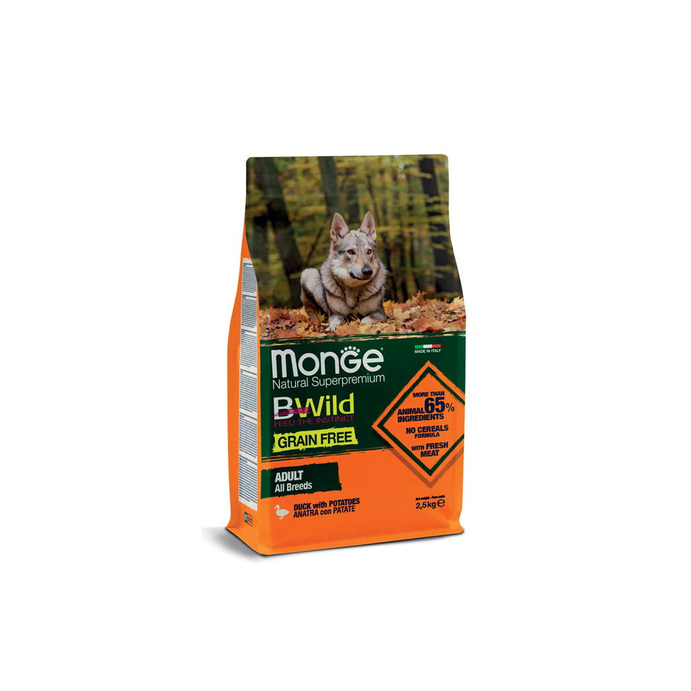 B-Wild Grain Free for dogs | Adult All Breeds Duck with Potatoes