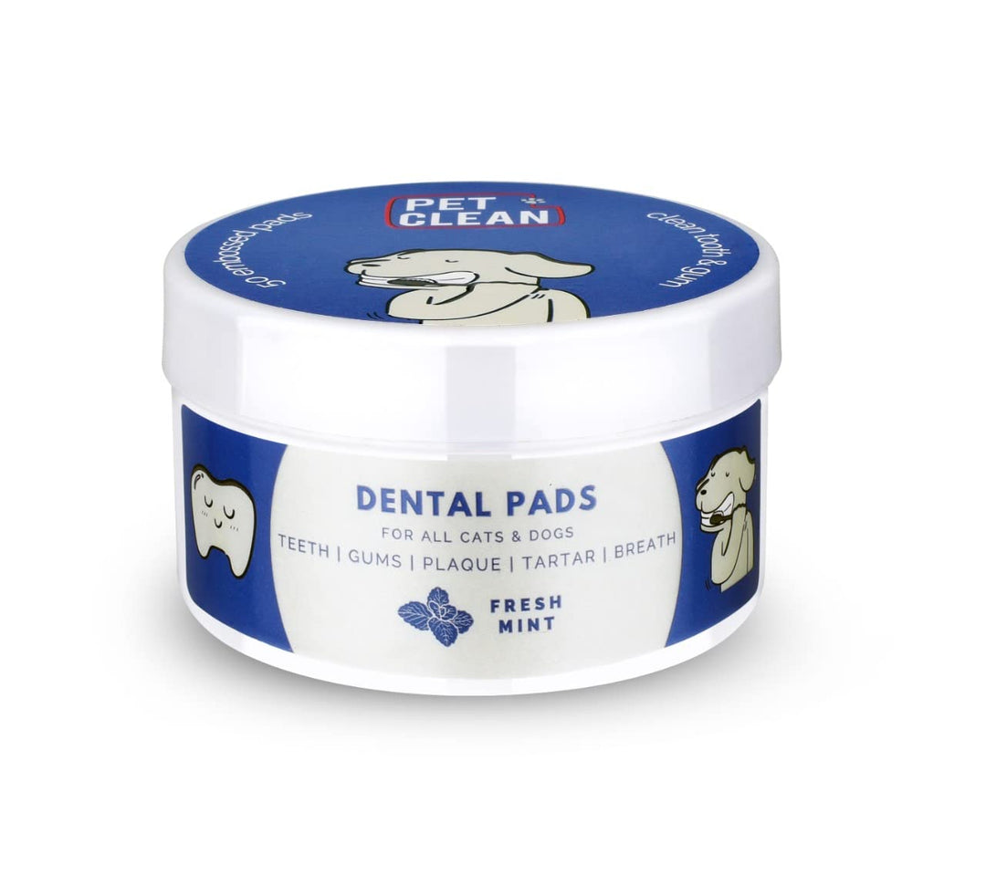 Core Clean Pet Tooth and Gum Pad Wipes Oral Cleansing Teeth Wipe Pads for Dogs and Cats