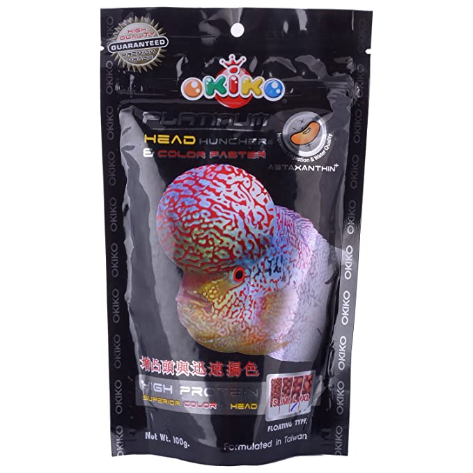 Okiko Flower Horn Platinum Fish Food