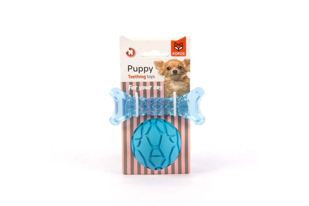 FOFOS Milk Bone & Ball Dog Toy – Blue