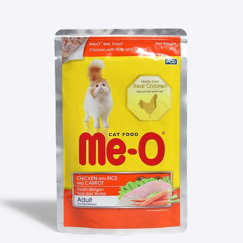 Meo Chicken with Rice and Carrot