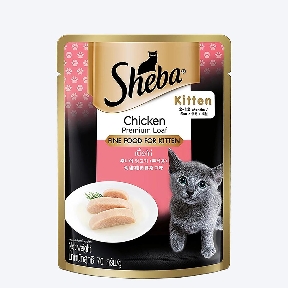 Sheba Chicken Premium Loaf Kitten