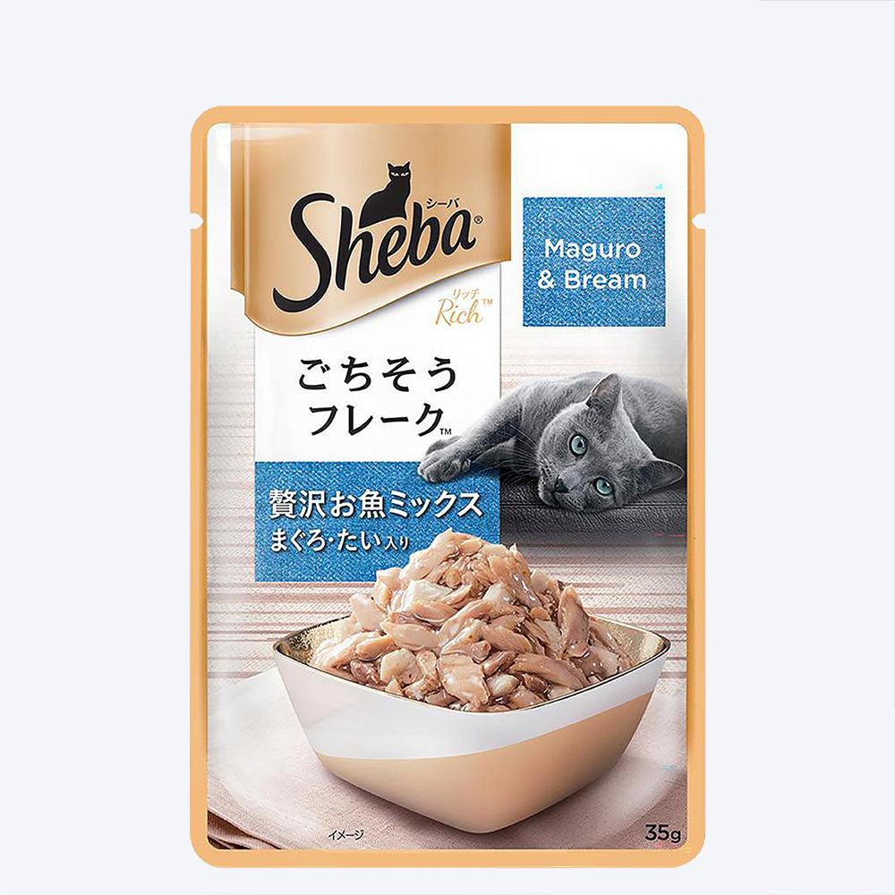 Sheba Maguro and Bream Wet Cat Food