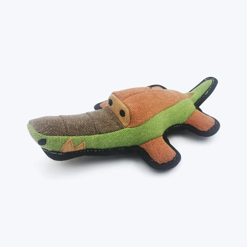 Nutrapet The Nile Crocodile Dog Toy