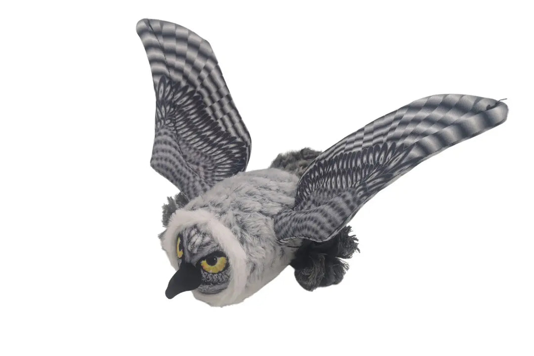 Nutrapet The National White Owl Dog Toy