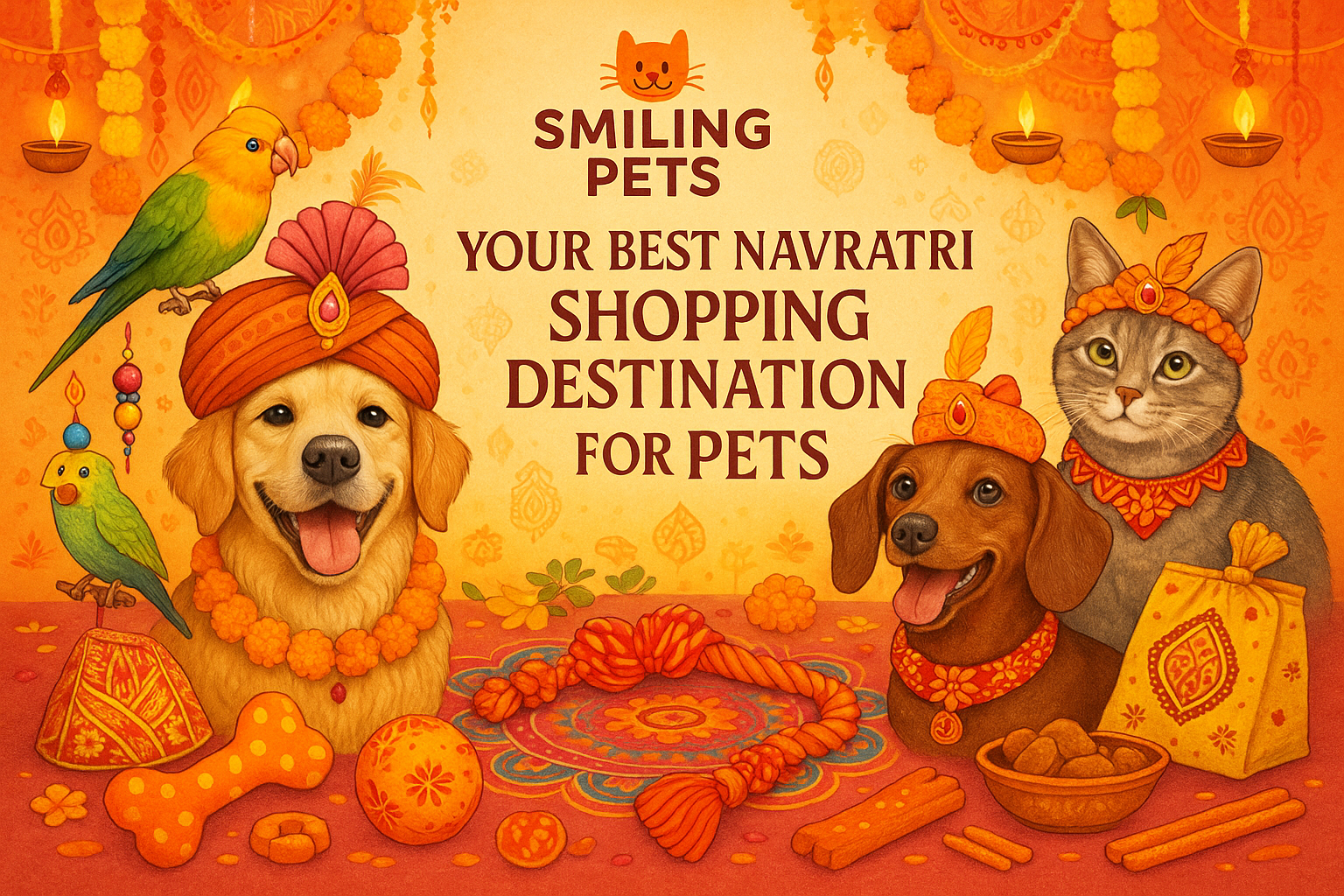 Why Smiling Pets is Your Best Navratri Shopping Destination for Pets