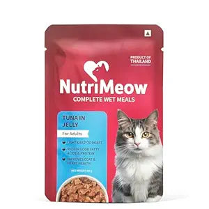 NutriMeow Tuna In Jelly Wet Food For Adult Cat - 80 gm