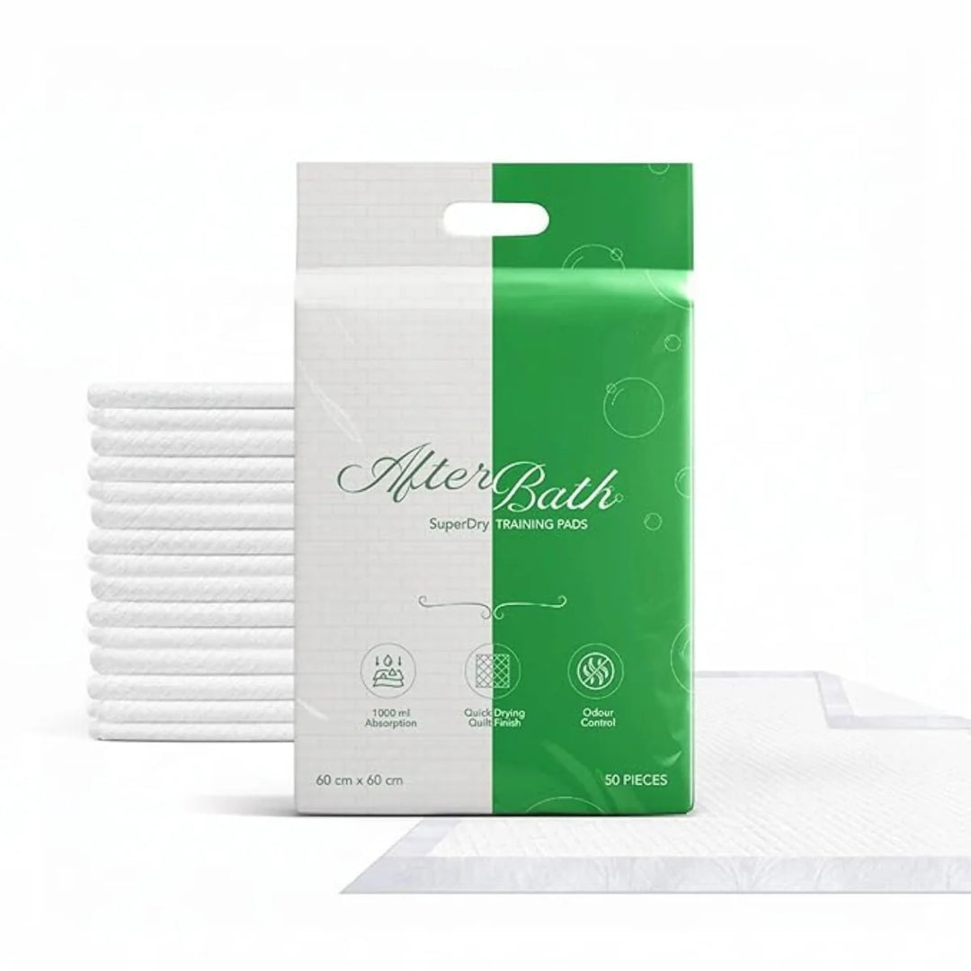 Afterbath Superdry Training Pads - Pee Pad for Dogs - (60 x 60) - 50 pcs