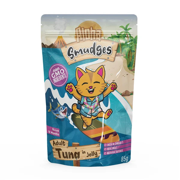 Aloha Smudges Tuna in Jelly Adult Cat Wet Food