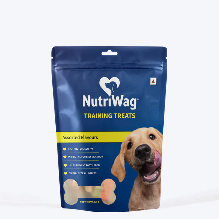 NutriWag Assorted Training Bites Treats For Dog - 200 gm