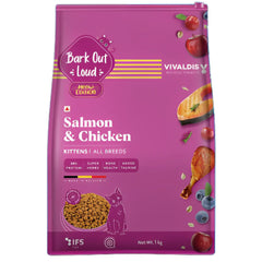Bark Out Loud Salmon and Chicken Kitten Dry Food