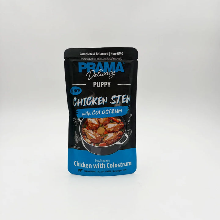Prama Delicacy Chicken Stew – Puppy Wet Dog Food Pouches 120g