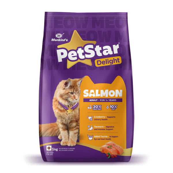 Mankind PetStar Salmon Adult Cat Dry Food