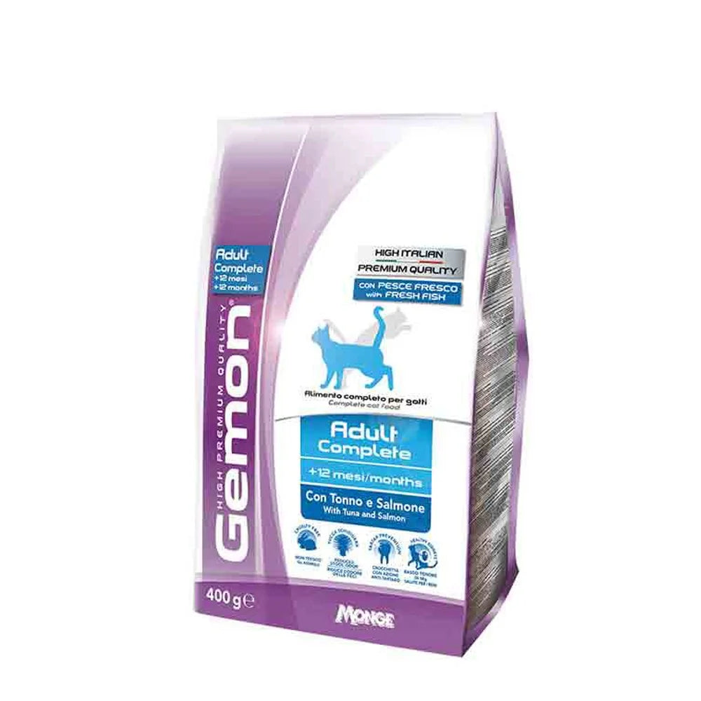 GEMON ADULT COMPLETE – TUNA & SALMON FOR CATS