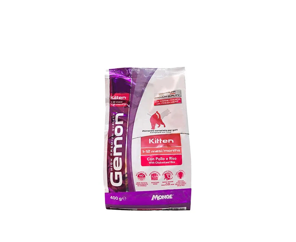 GEMON KITTEN WITH CHICKEN & RICE CAT FOOD