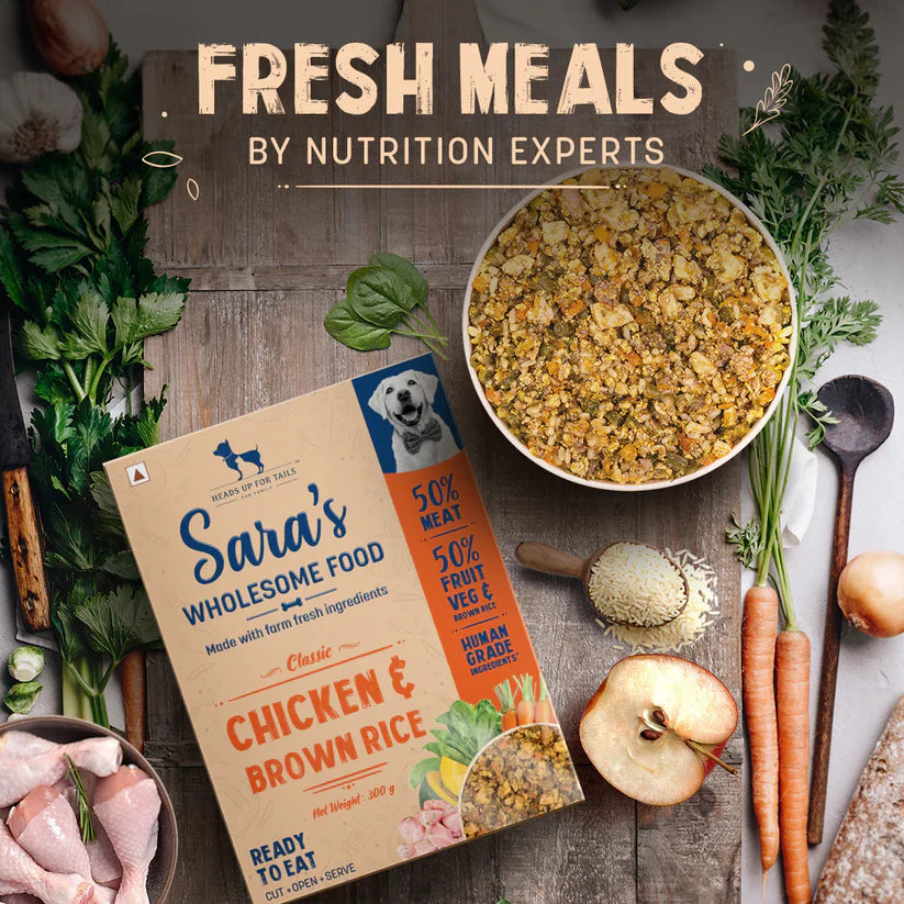 Sara's Wholesome Classic Chicken And Brown Rice Dog Food