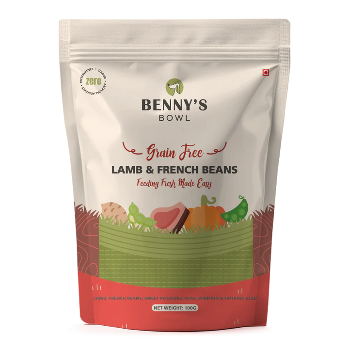 Bennys Bowl Lamb and French Beans Dog Fresh and Wet Food