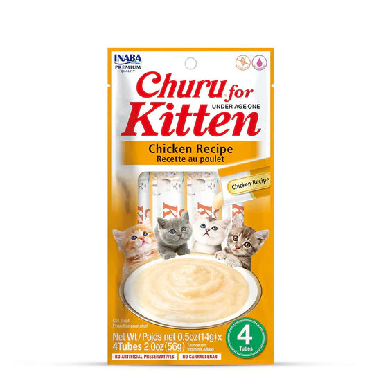 Inaba Churu for Kitten Chicken Recipe Cat Treat
