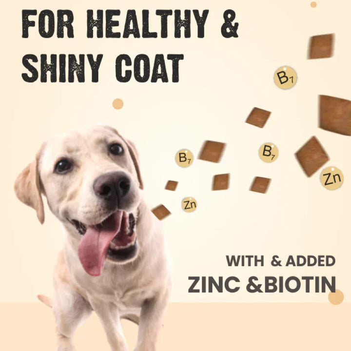 Bark Out Loud by Vivaldis Pillows for Skin & Coat Dog Treats