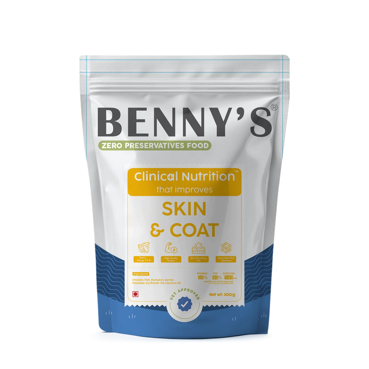 Benny's Bowl Clinical Nutrition for Healthy Skin and Coat Dog Wet Food