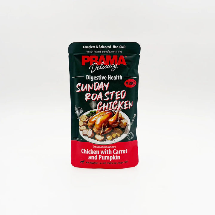 Prama Delicacy Sunday Roasted Chicken Wet Dog Food Pouches 120g