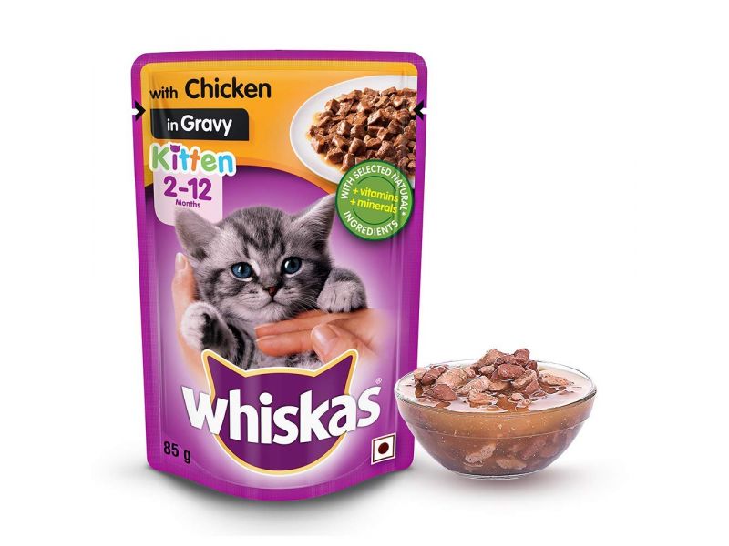 Stray Happy - Whiskas Kitten Chicken Gravy