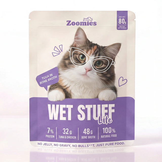 Wet Stuff Lite - Tuna in Bone Broth Cat Food