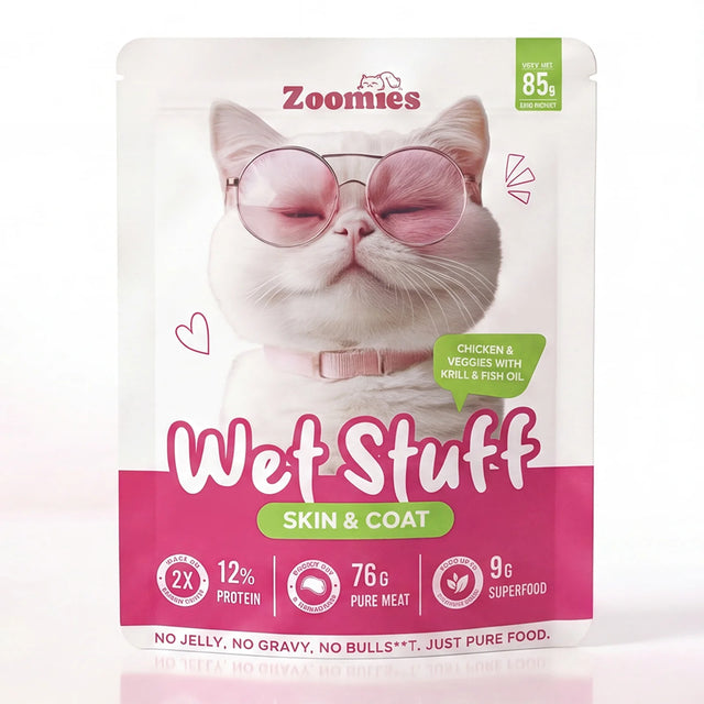 Wet Stuff Skin & Coat Wet Food for Cats