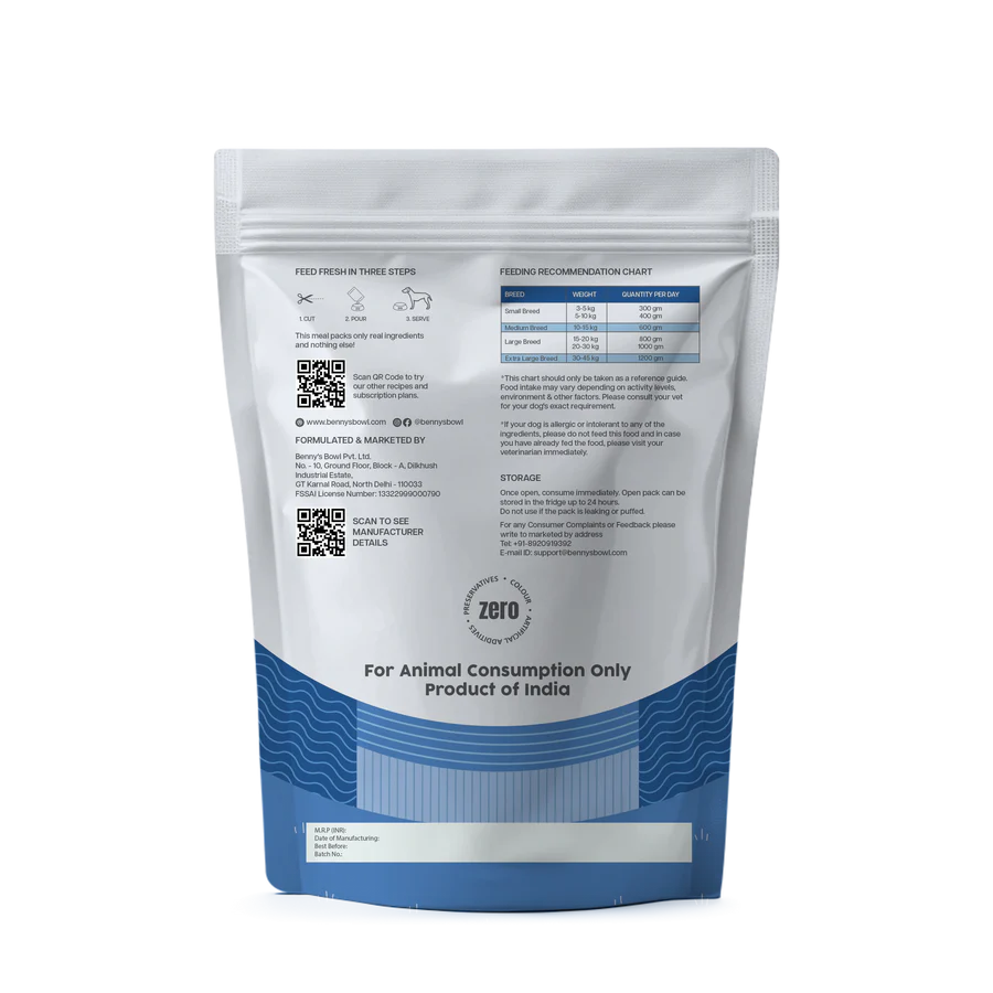Benny's Bowl Clinical Nutrition for Renal Issues Dog Wet Food