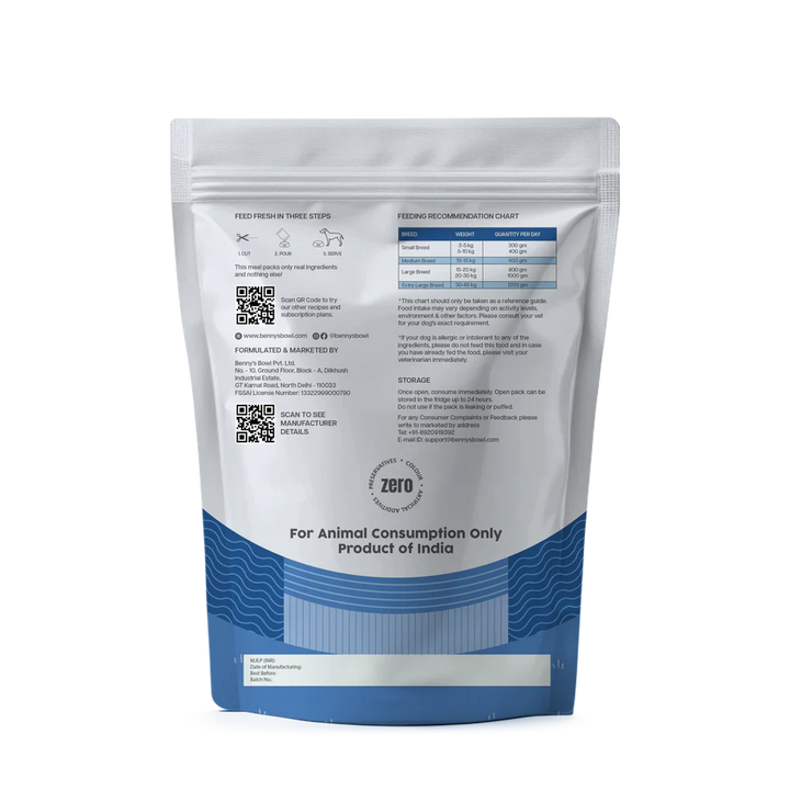 Benny's Bowl Clinical Nutrition for Renal Issues Dog Wet Food