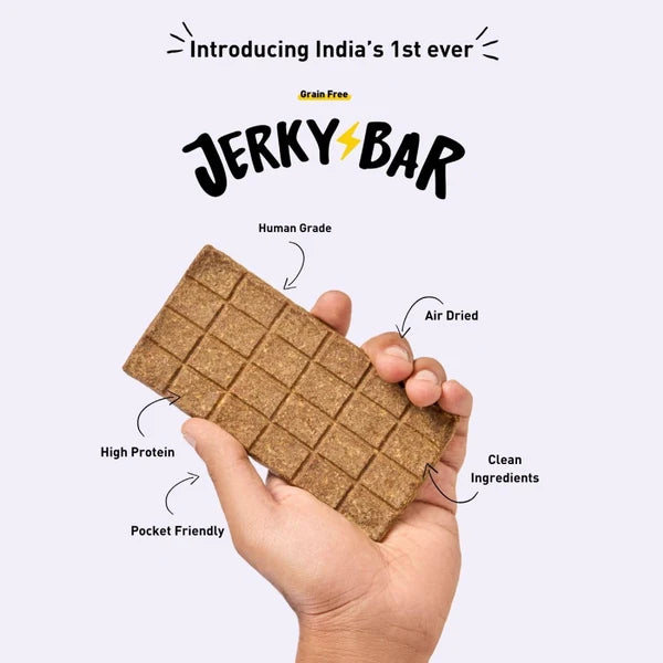 Homiee & Ginger grain free mutton jerky bar for dogs
