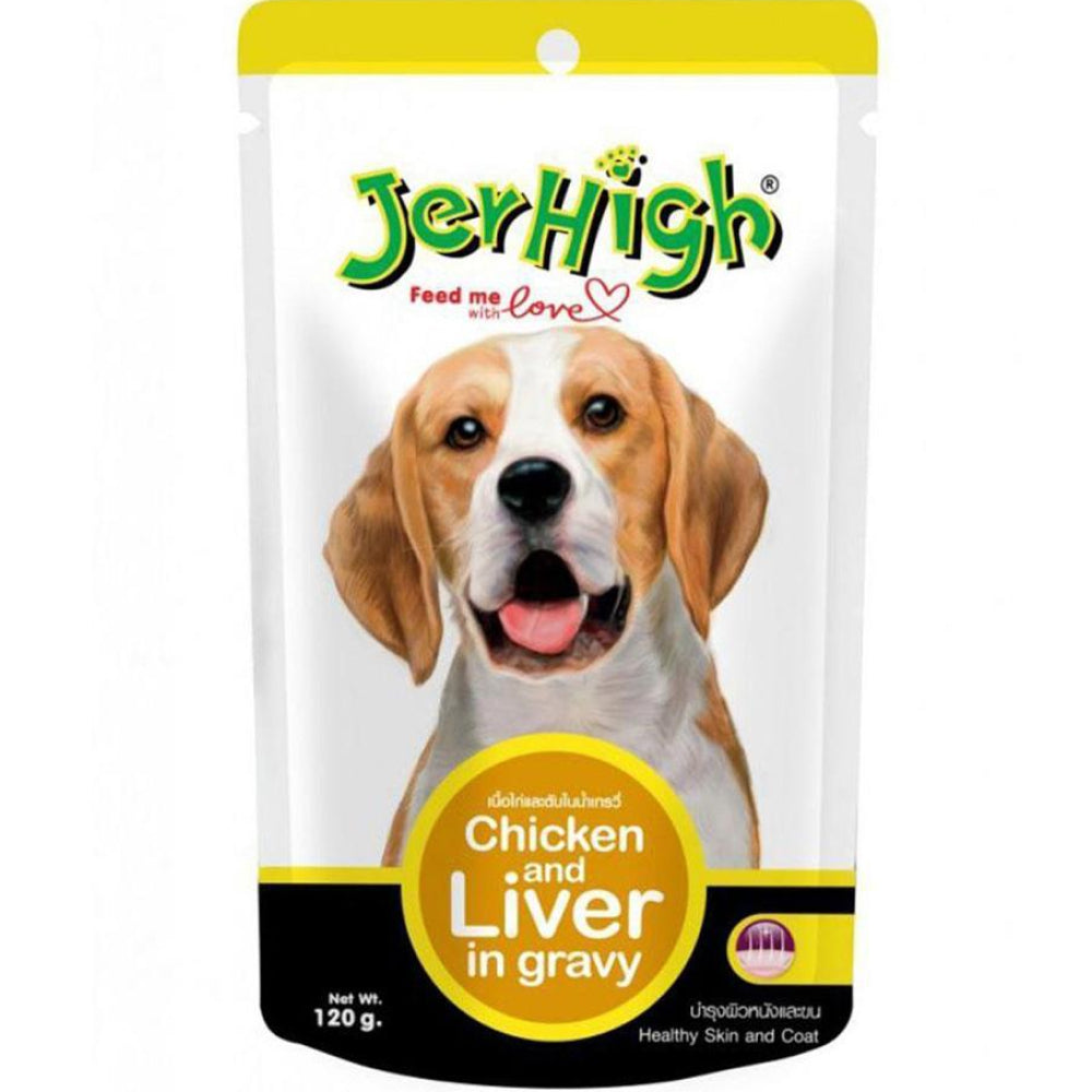 Stray Happy - JerHigh Chicken And Liver in Gravy Wet Dog Food