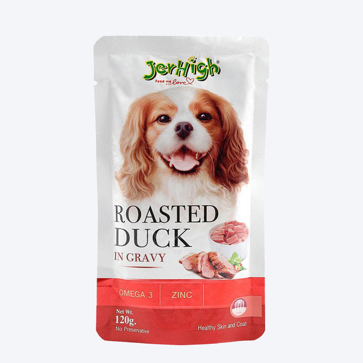 Stray Happy - JerHigh Roasted Duck in Gravy Wet Dog Food
