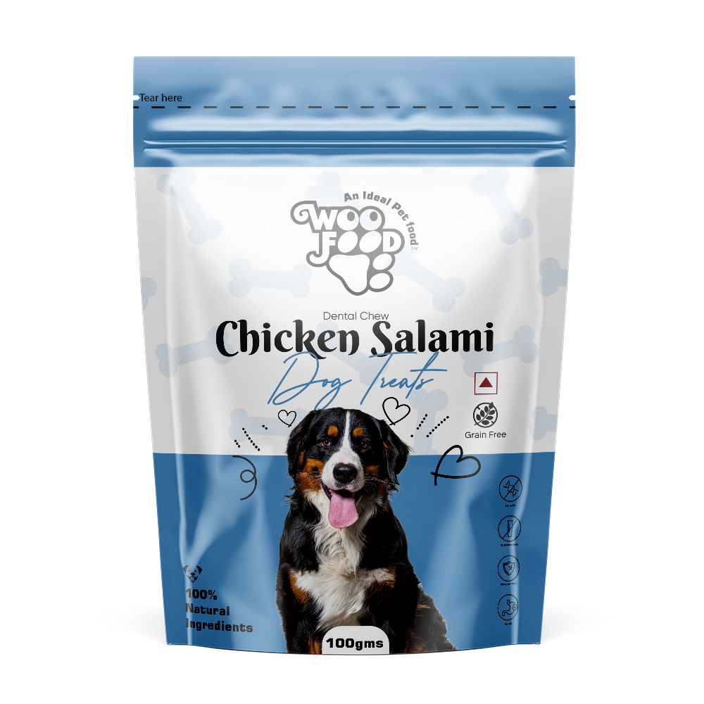 WooFood Chicken Salami Dog Treats