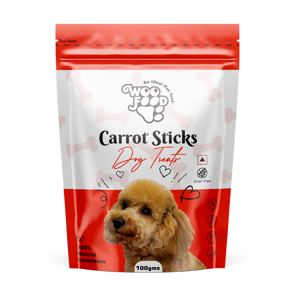 WooFood Carrot Sticks Dog Treats