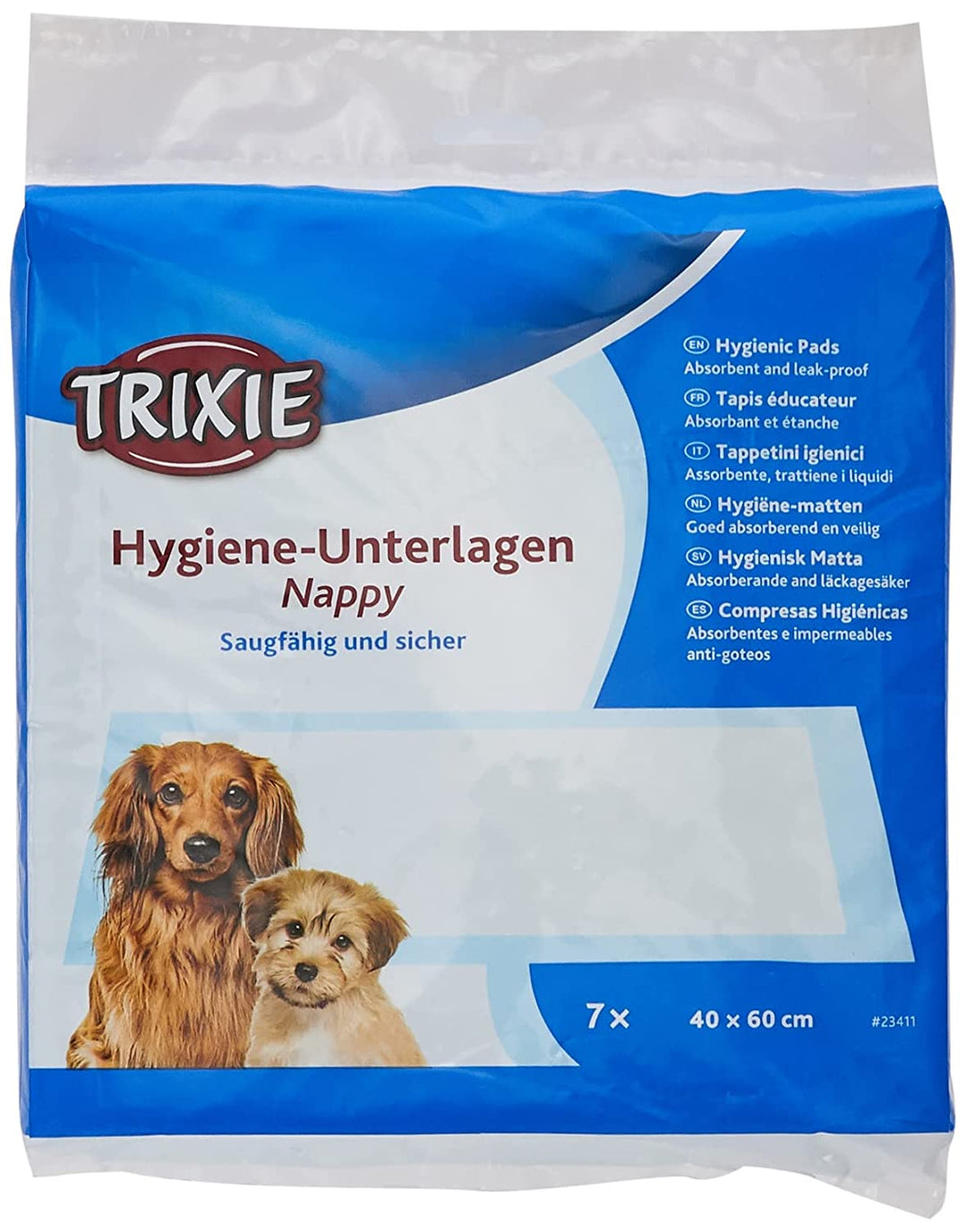 Trixie Nappy Hygiene Pads with Lavender Scent, 7 pcs - 40 x 60 cm