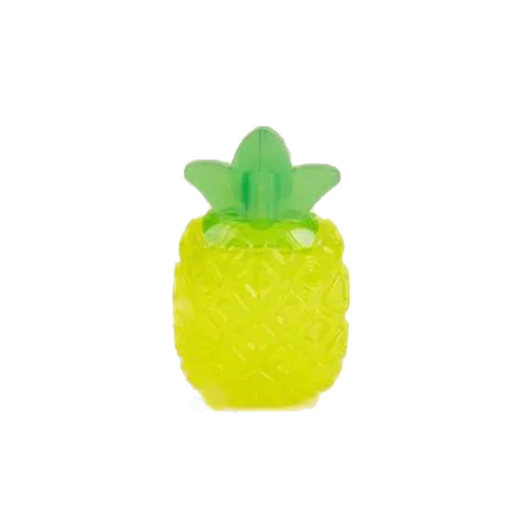 FOFOS Fruity-Bites Jelly Pineapple Strong Squeaky Dog Chew Toy