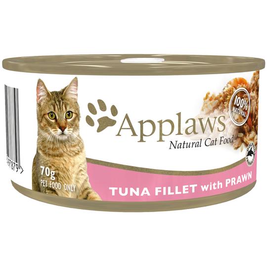 Applaws Tuna Fillet & Prawns Tin