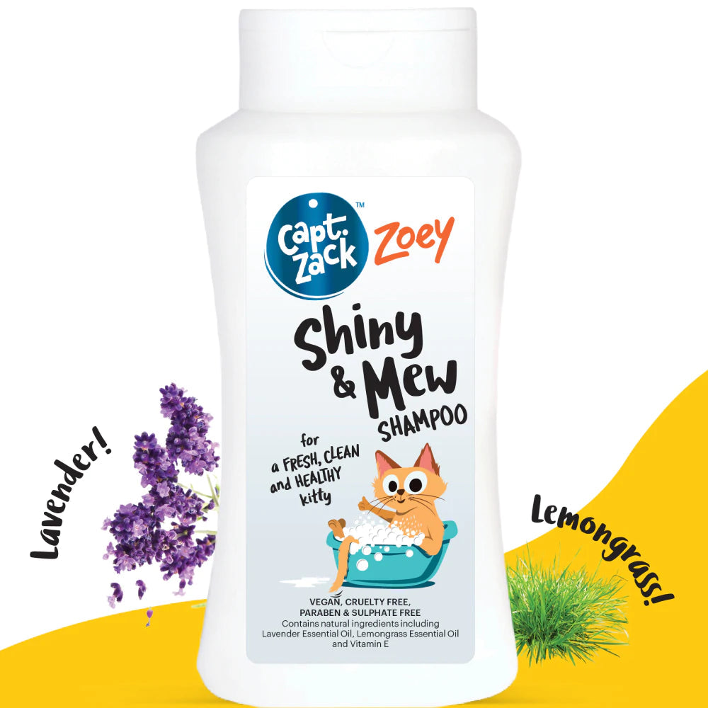 Captain Zack Zoey Shiny & Mew Shampoo for Cats