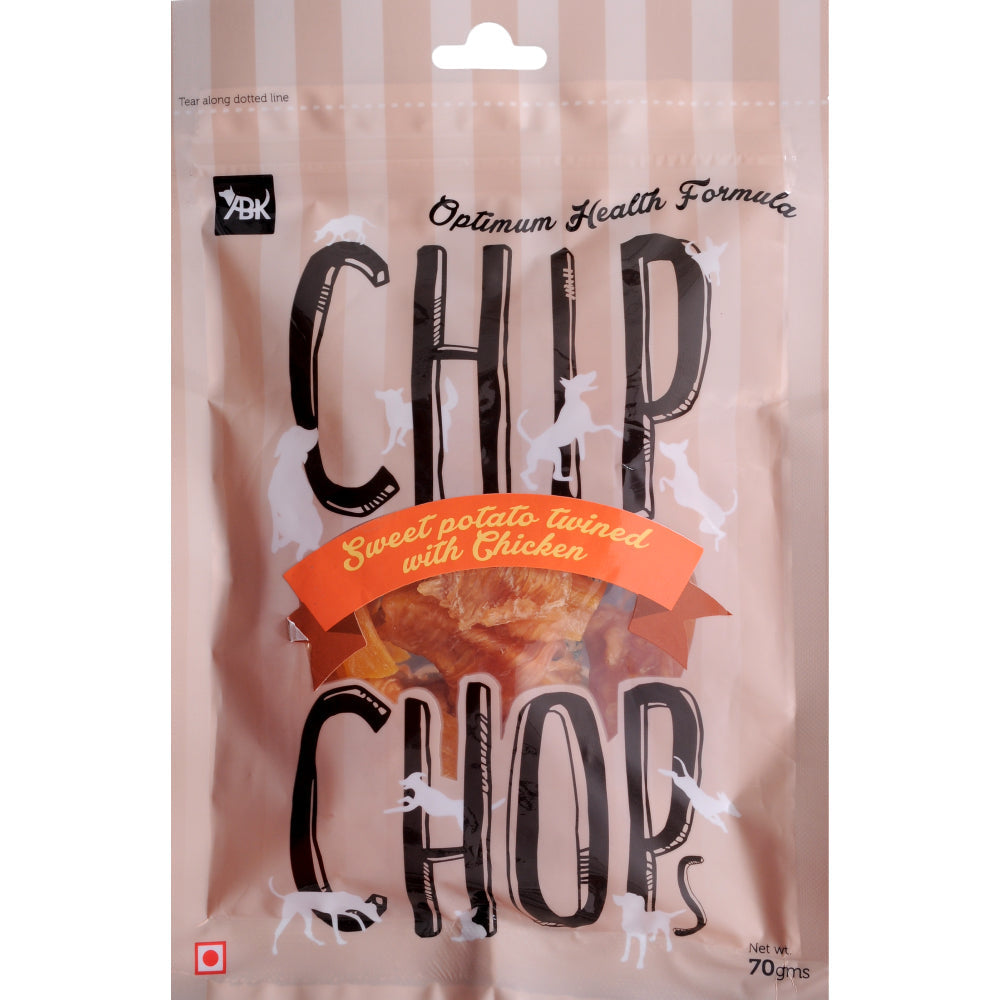 Chip Chops Sweet Potato Twined with Chicken