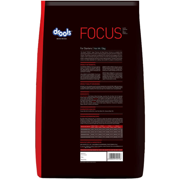 Drools Focus Super Premium Starter
