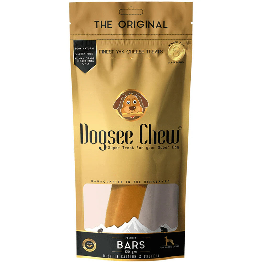 Dogsee Chew 100% Natural Yak Milk Bars Large Breed Dog Treat