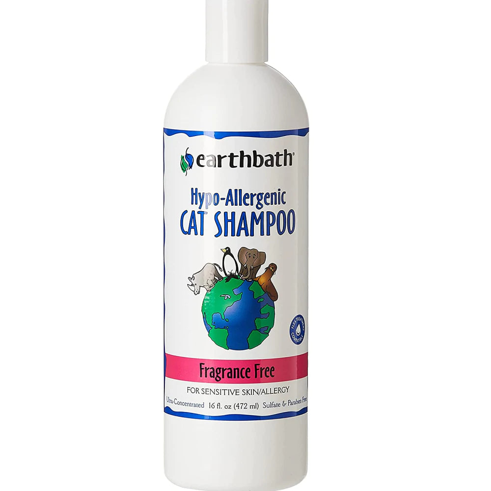 EarthBath Fragrance Free Hypo-Allergenic Cat Shampoo