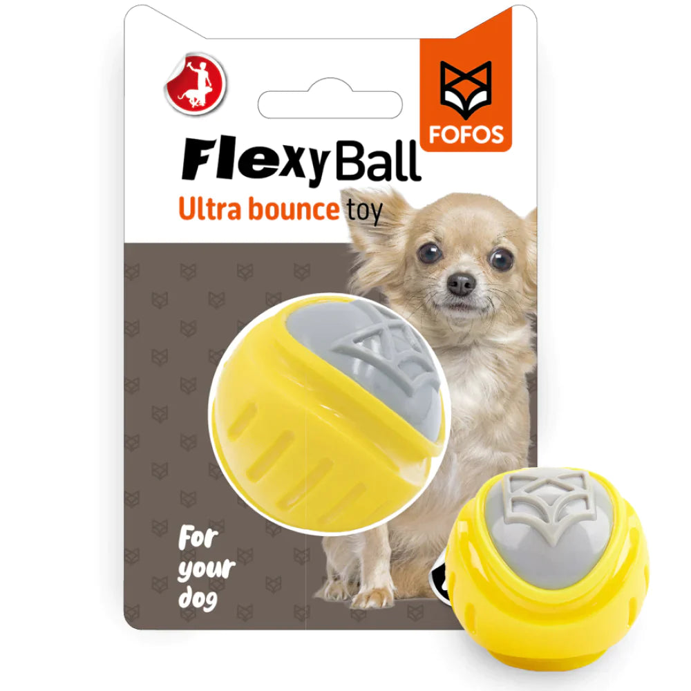 Fofos Flexy Ball Ultra Bounce Toy for Dogs