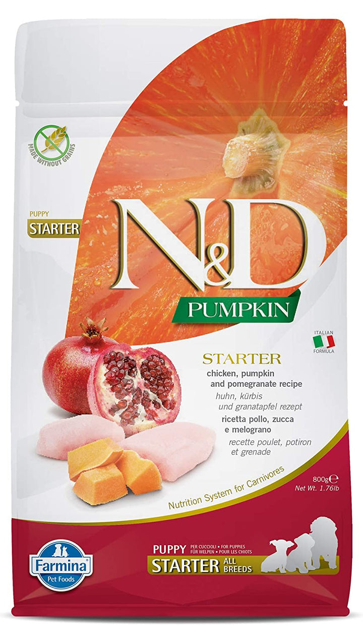N&D Pumpkin Chicken & Pomegranate Starter Grain Free